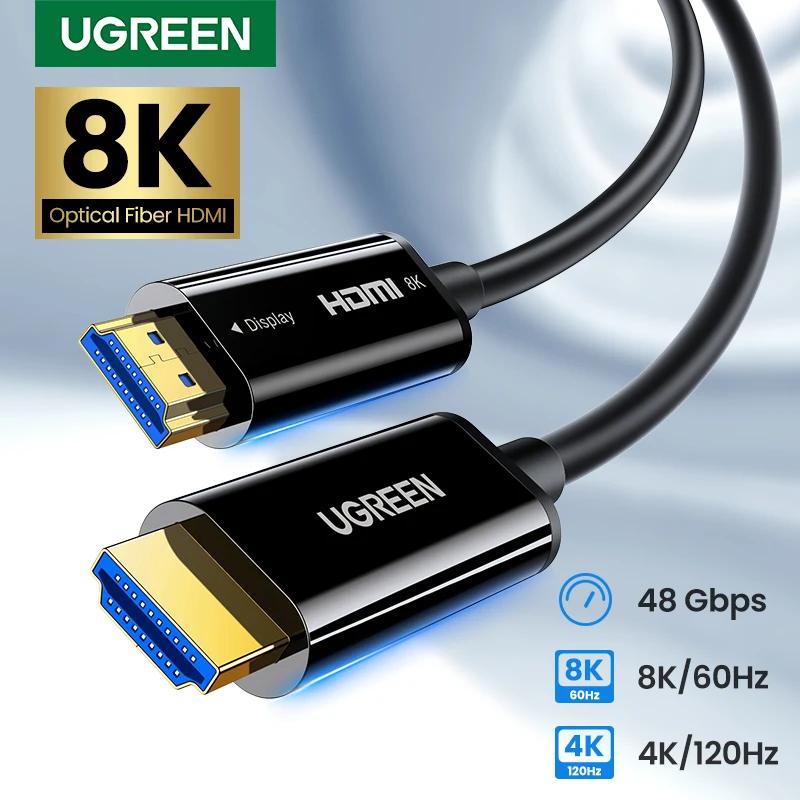 UGREEN 8K HDMI 2.1  ̺ 48Gbps ʰ HDMI   ̺ HDR10 HDCP 2.2 PS5 Xbox TV  